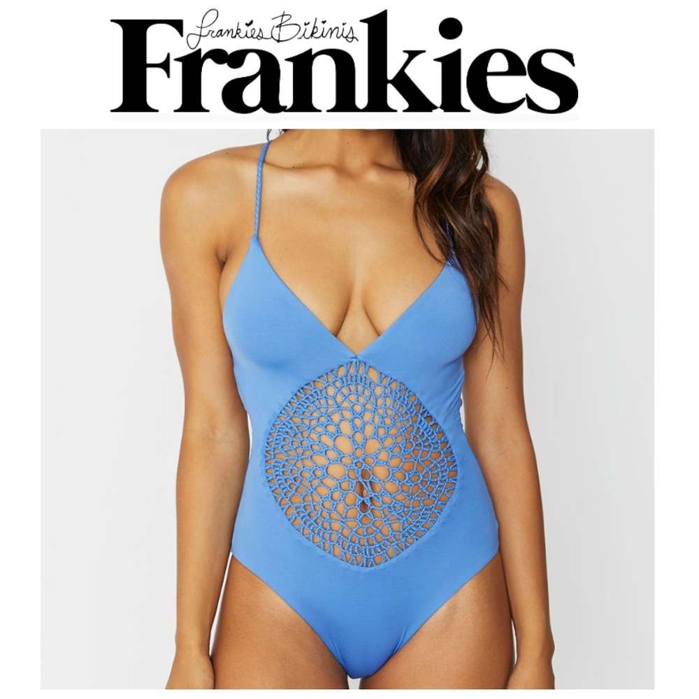 NWT Frankie's Bikinis Poppy Classic One Piece